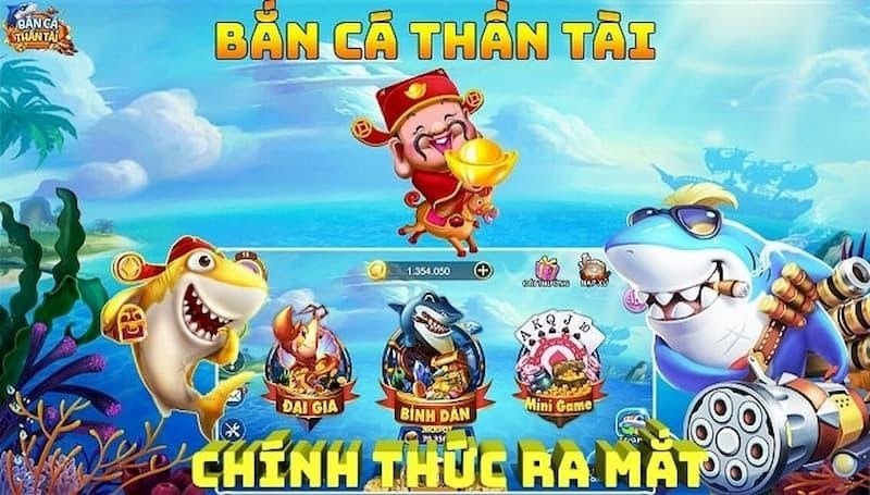Bắn Cá Thần Tài hóa thân thành thợ săn đại dương tiêu diệt cá